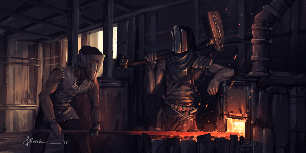 "Forge", par AllrichArt