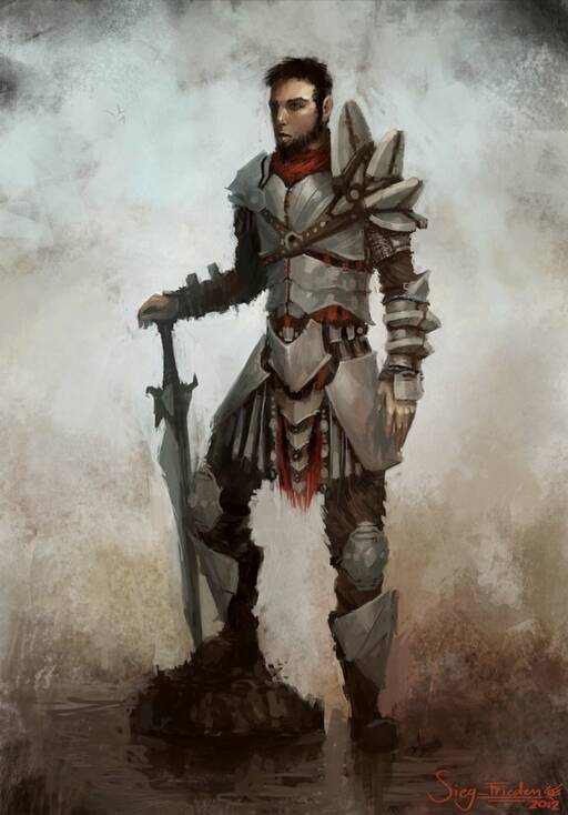 L'armure semble très éloigné du concept réaliste d'Esperia mais les couleurs et la tête ressemble vraiment à Alvi et son armure phalangiste.